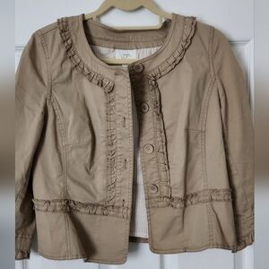 LOFT Women's Tan Jacket